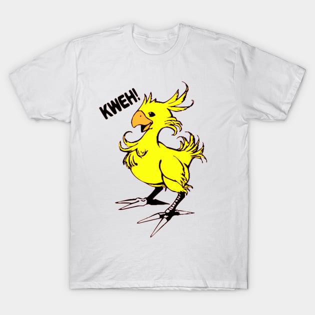 Chocobo Final Fantasy T-Shirt by OtakuPapercraft